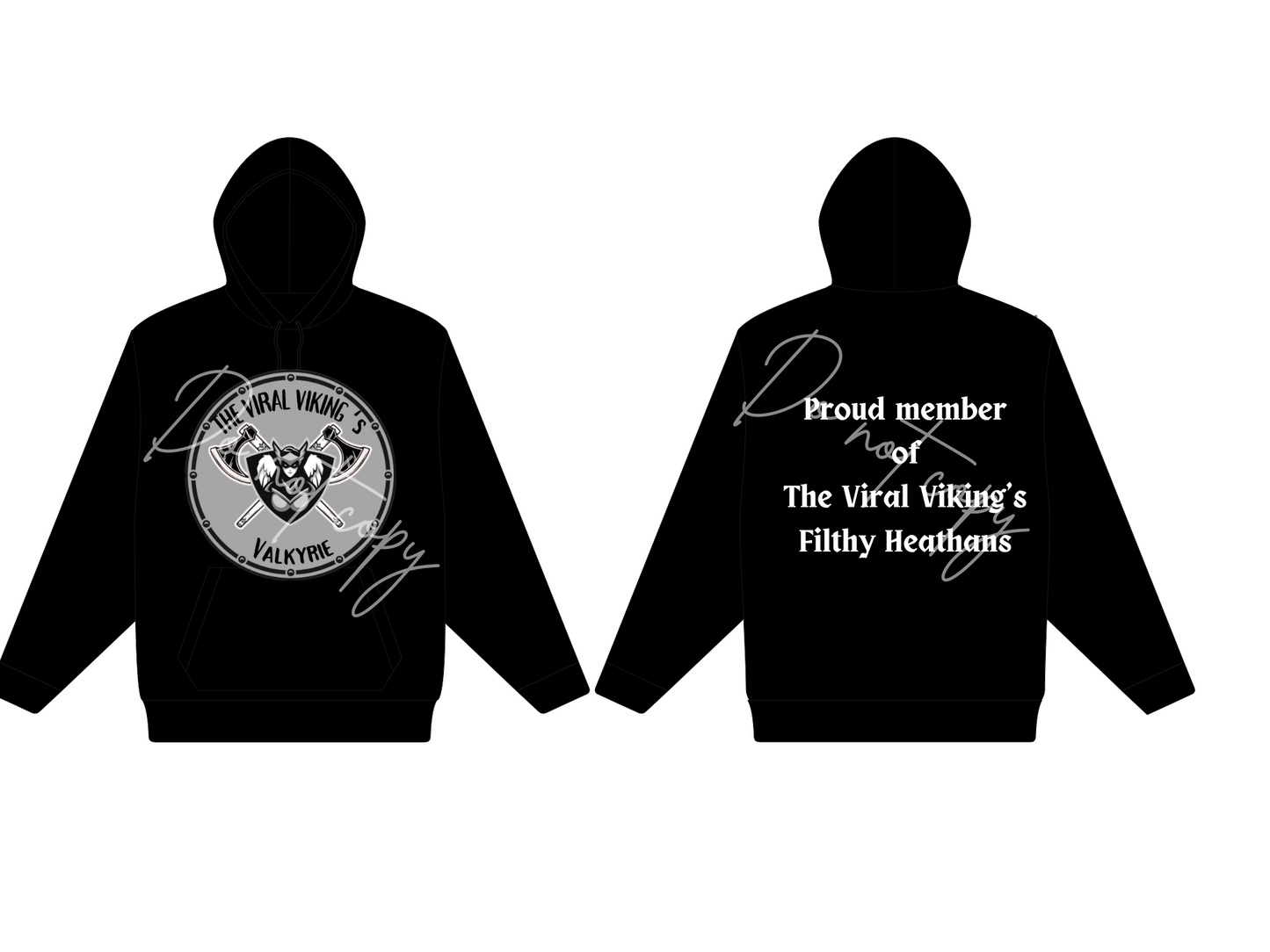 The Viral Viking's Valkyrie  Hoodie